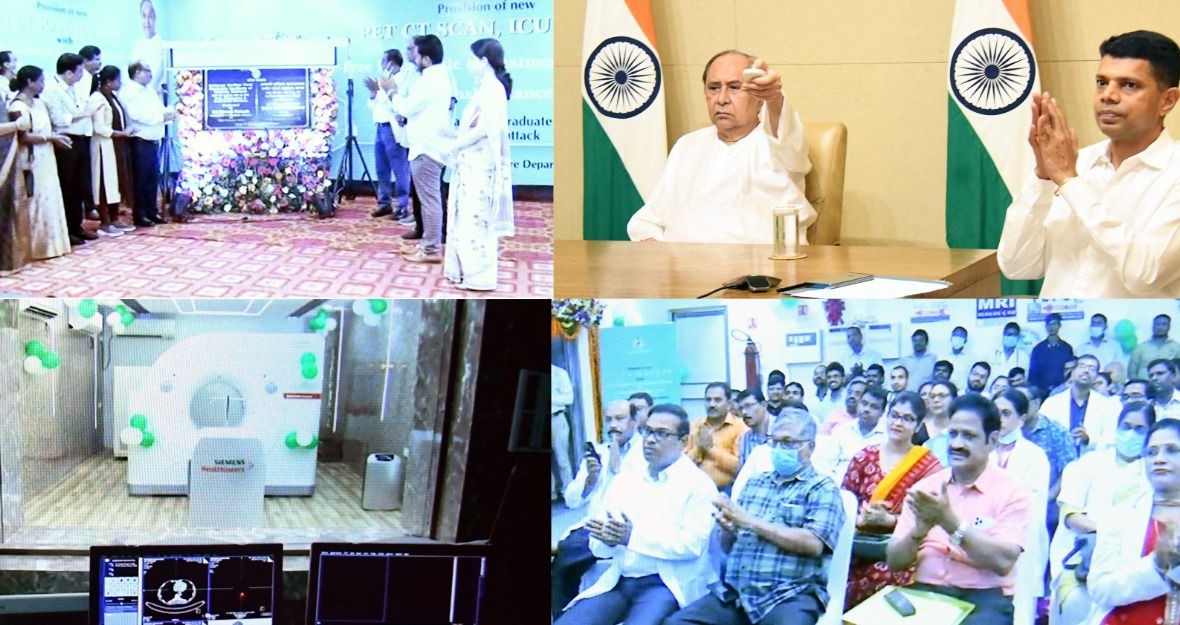 Odisha CM dedicates first of its kind PET-CT Scan at Acharya Harihar PG Institute of Cancer