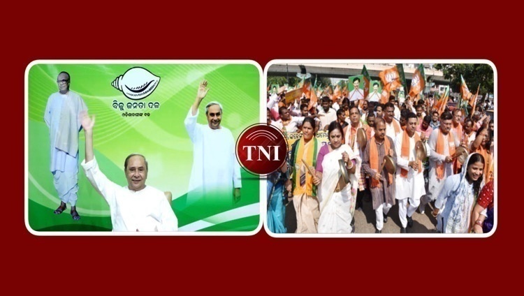 BJP hits the Streets; Naveen appears Virtually
