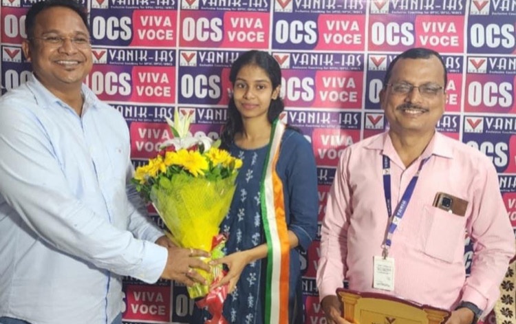 VANIK OCS Results 2020 Subrat Chhatoi