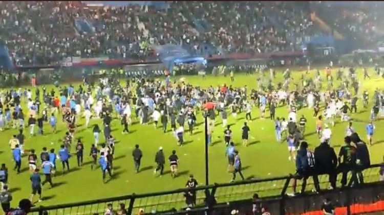 Indonesia Football Stadium Riots Tear Gas