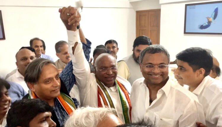 Mallikarjun Kharge wins Congress Presidential Election