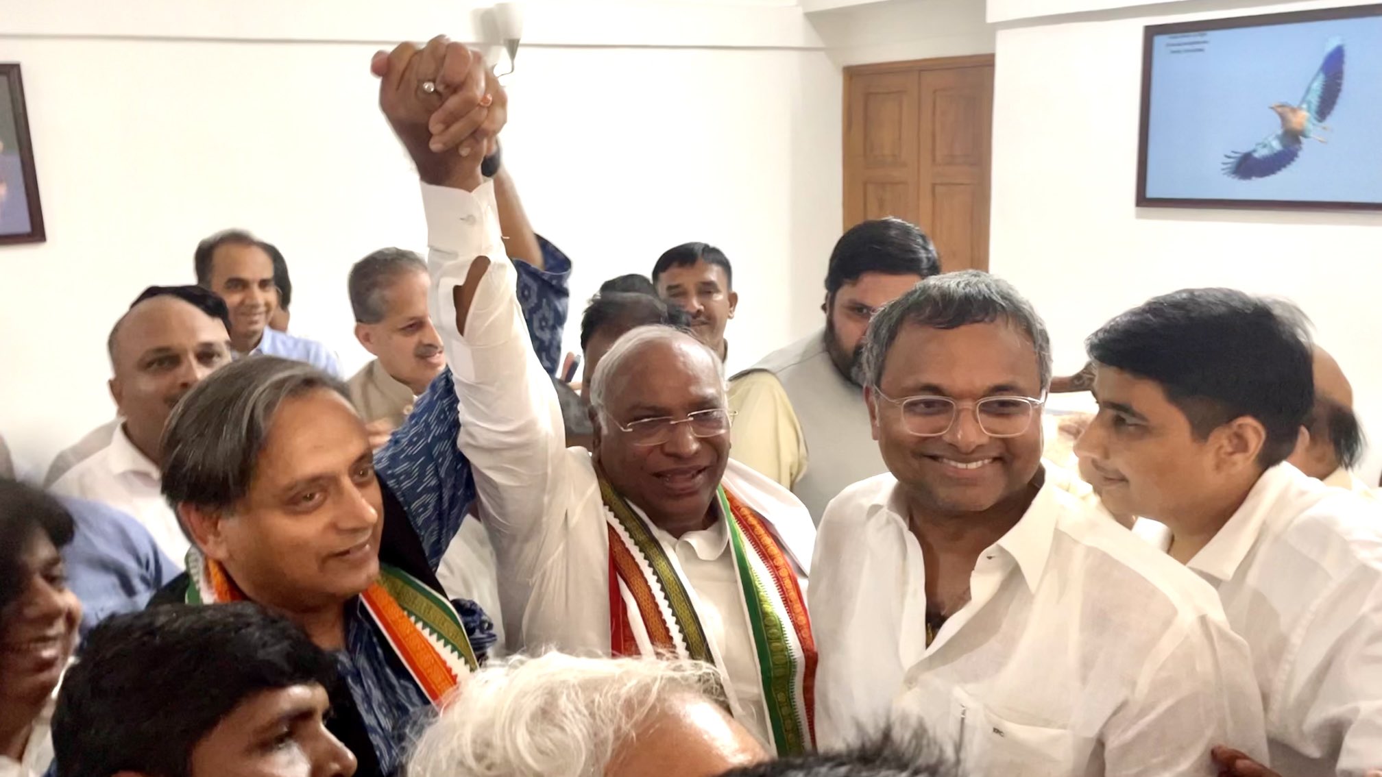 Mallikarjun Kharge wins Congress Presidential Election