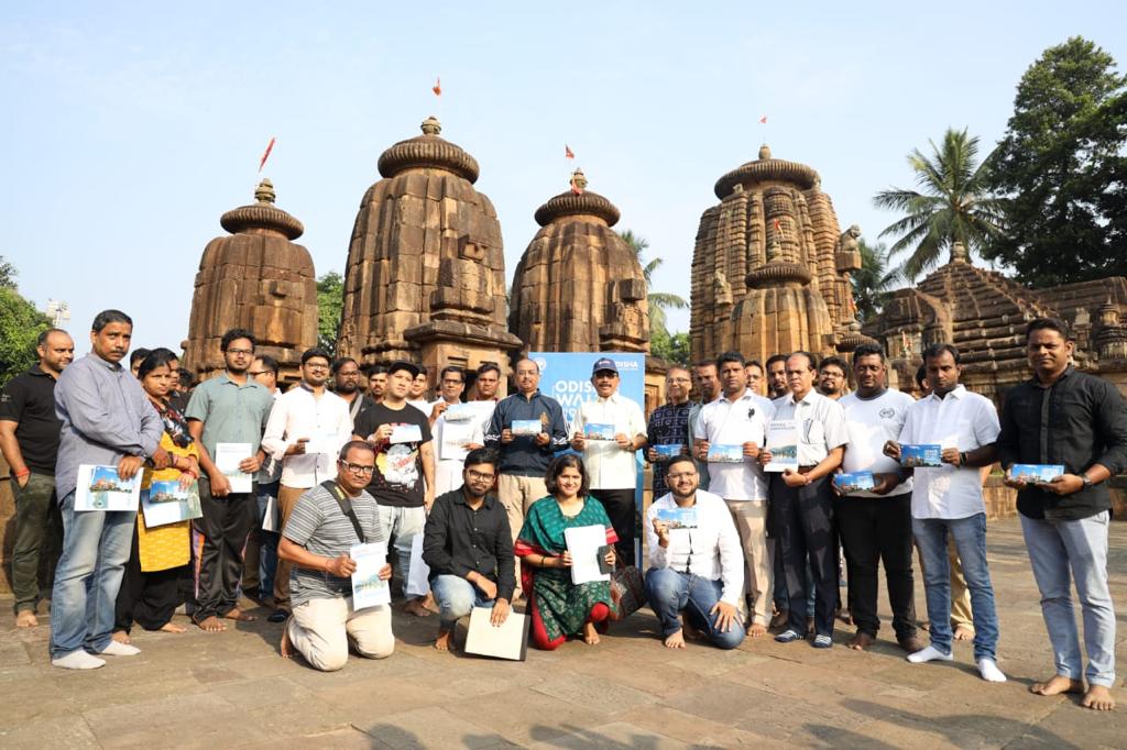 Odisha Walks launched at Parsurameswar Temple, Bhubaneswar