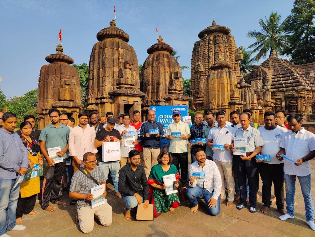 Odisha Walks launched at Parsurameswar Temple, Bhubaneswar
