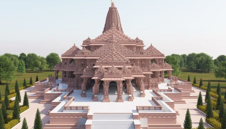 Shri Ram Janmbhoomi Teerth Kshetra shares breathtaking visuals of the proposed structure of Bhavya Ram Temple in Ayodhya, Uttar Pradesh.