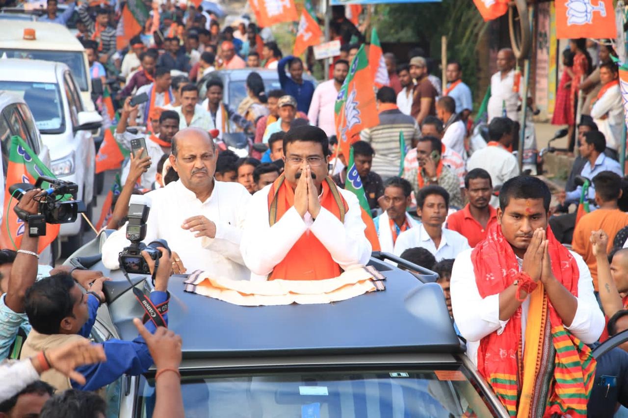 BJP leads in Dhamnagar Bypoll in Odisha