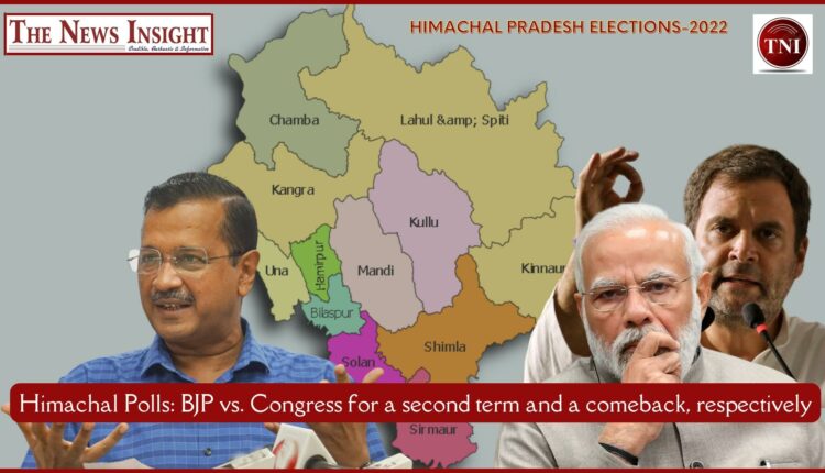 Himachal Pradesh Witnessed a voter turnaround of 65.5% on the first day of elections, 55 lakh voters chose the destiny of 412 candidates