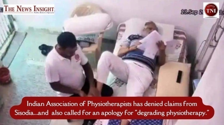 Indian Association of Physiotherapists has denied claims from Sisodia...and have also called for an apology for "degrading physiotherapy."