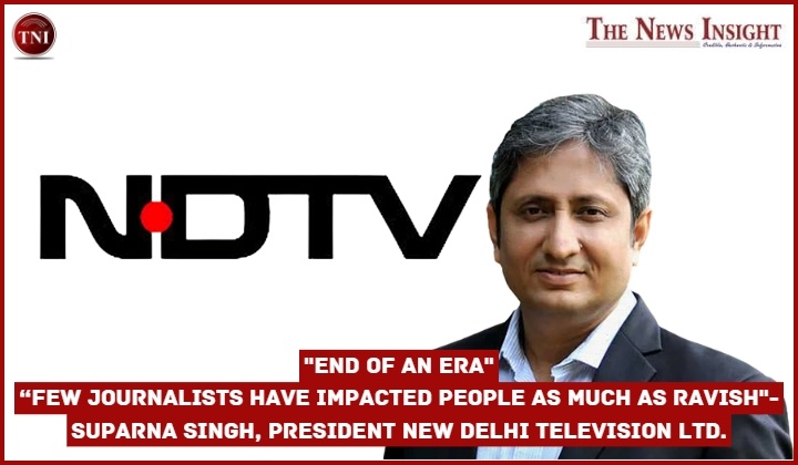 NDTV claimed in an internal email that the resignation was effective immediately.