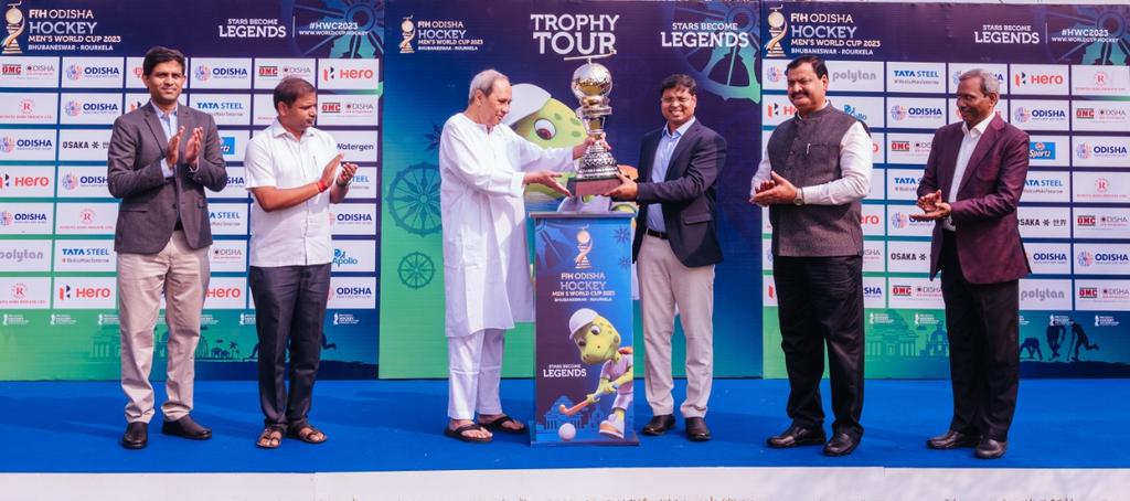 Trophy Tour of FIH Odisha Hockey Men’s World Cup 2023 kicks off