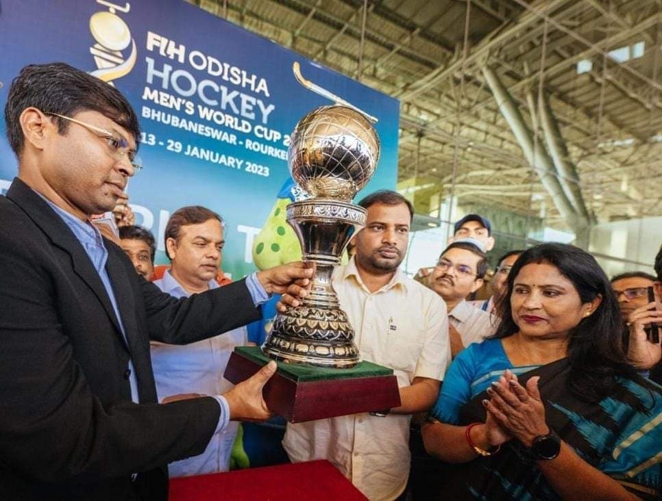 Hockey World Cup arrives in Bhubaneswar