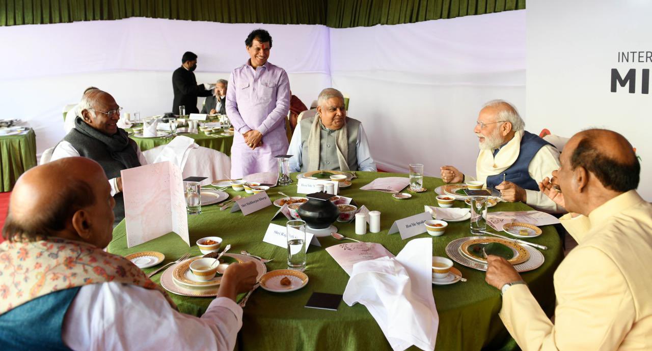International Millet Year 2023: PM Narendra Modi attended a millet-exclusive lunch at the Parliament House.