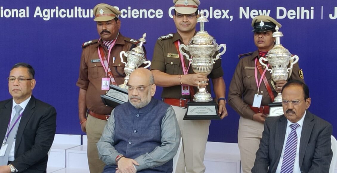 Odisha’s Aska Police Station in Ganjam District felicitated as the No. 1 Police Station in the country for the year 2022.