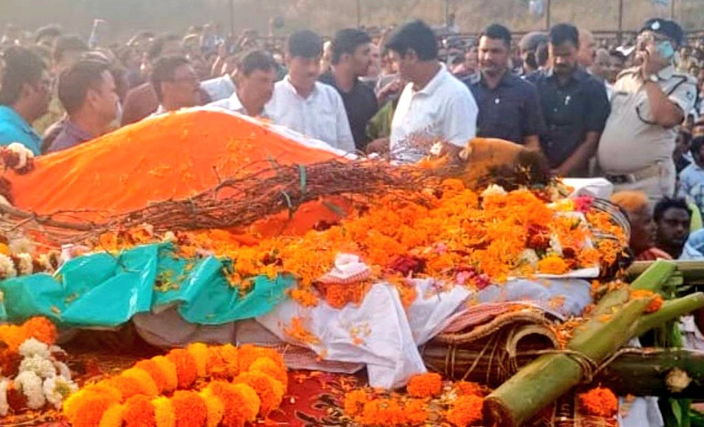 Naba Das cremated with Full State Honours