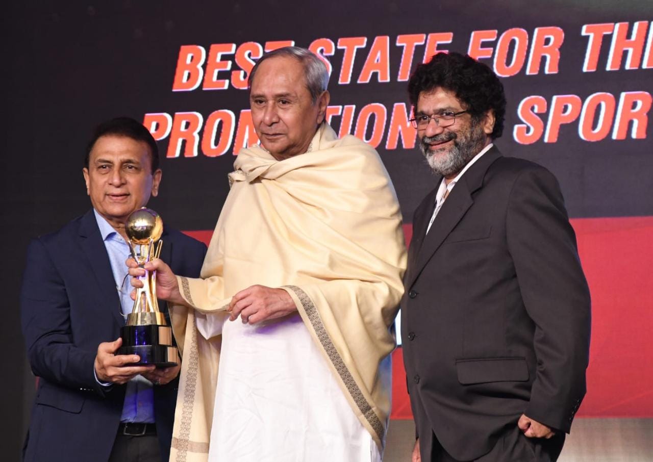 Odisha wins ‘Best State for Promotion of Sports’ Award at SportStar Aces 2023