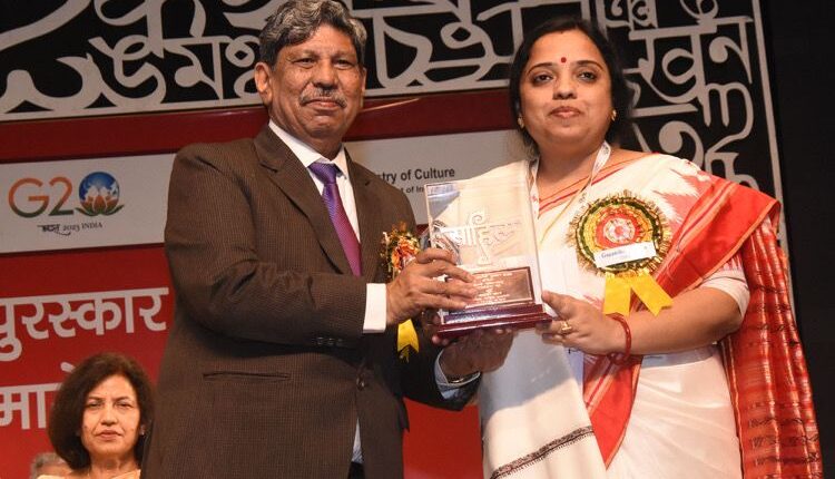 Dr. Gayatribala Panda Sahitya Akademi Award