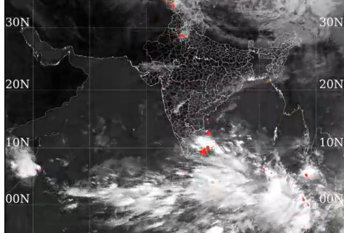 Cyclone Mocha: Cyclonic circulation forms in South East Bay of Bengal