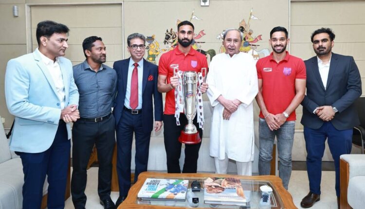 Odisha CM Naveen Patnaik congratulated Odisha Football Club (FC) Team for their phenomenal performance in the 2022-23 Season, for winning Hero Super Cup and sealing berth in AFC Cup 2023-24.