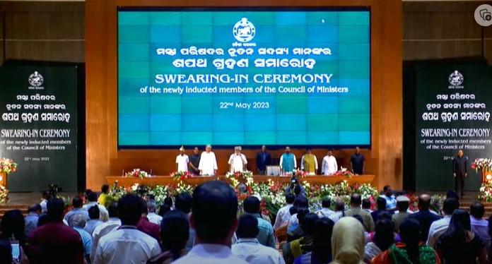 Odisha Cabinet reshuffle: Senior MLAs Bikram Arukha, Sudam Marndi and Sarada Nayak sworn in as Odisha Ministers.