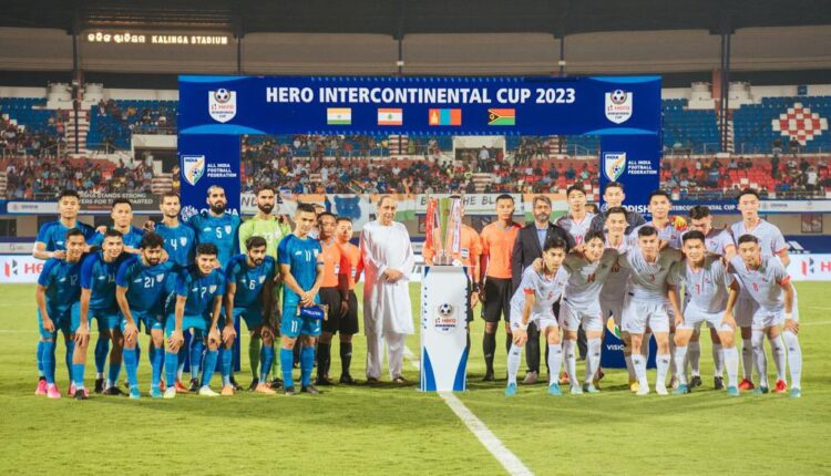 The Indian senior men’s football team kicked off their Intercontinental Cup 2023 campaign with a comfortable 2-0 victory over Mongolia at the Kalinga Stadium