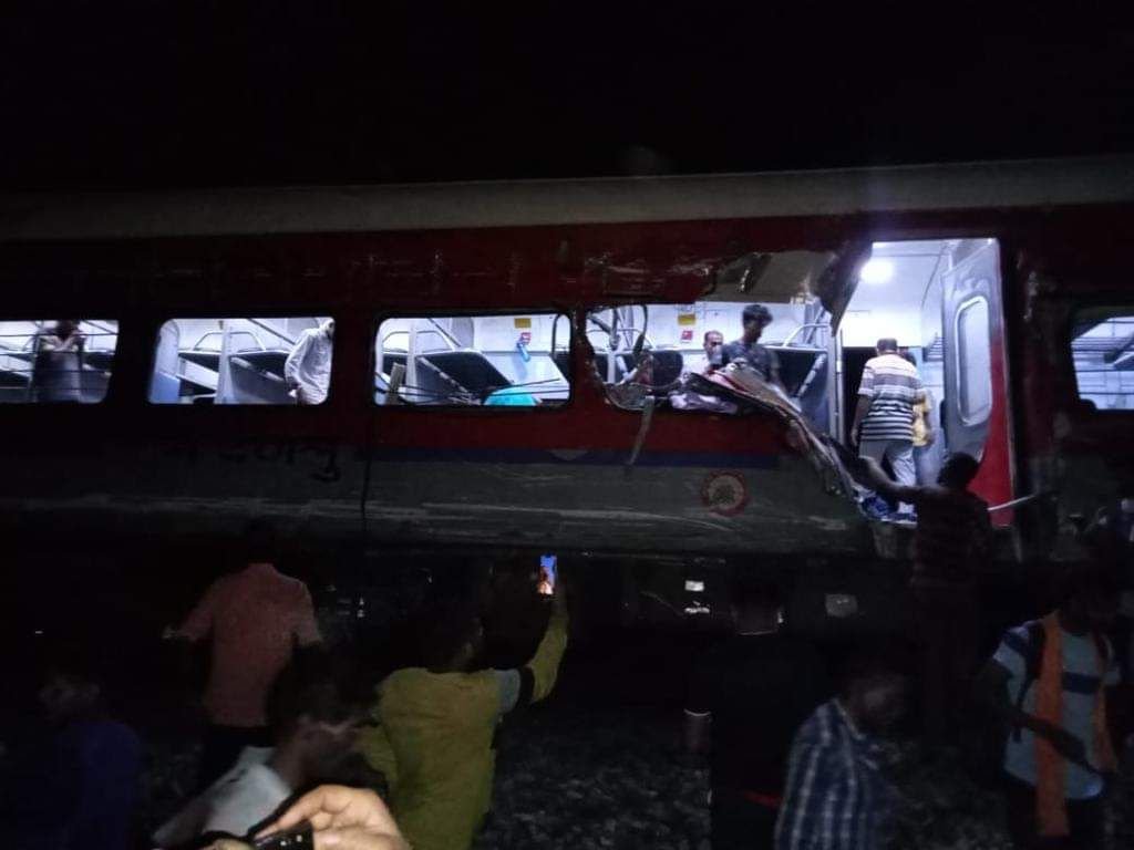 Train Collision in Odisha