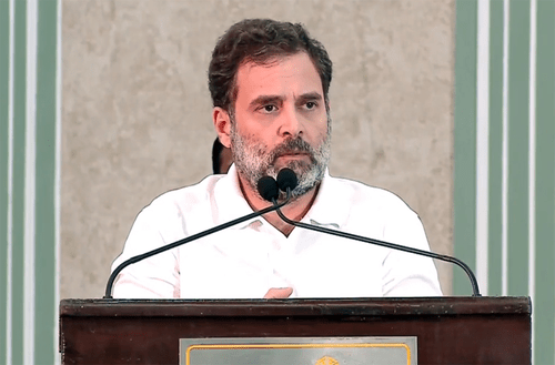 Former Congress Chief Rahul Gandhi on Tuesday took a swipe at PM Modi and said they will heal Manipur and rebuild the idea of India. 