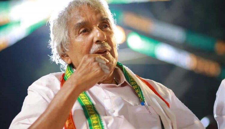 Former Kerala CM Oommen Chandy passes away at 79