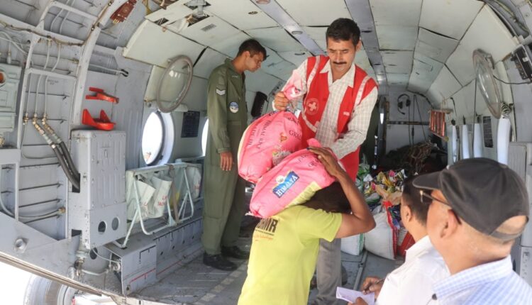 IAF continues to provide humanitarian relief to flood-hit regions of Himachal Pradesh. IAF evacuates 1,330 people; airdrops 45 tons of essential items in rain-battered Himachal Pradesh.