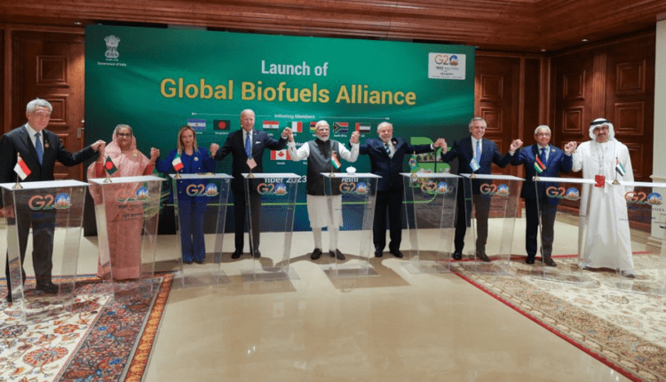 G-20 in India: PM Modi launches Global Biofuels Alliance in the presence of head of US, Brazil, Argentina and Italy.
