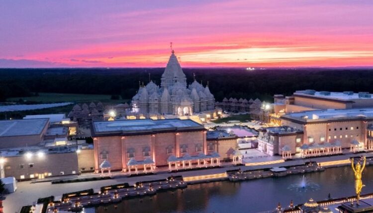 The largest Hindu temple in the US – BAPS Swaminarayan Akshardham – inaugurated in New Jersey, the United States.