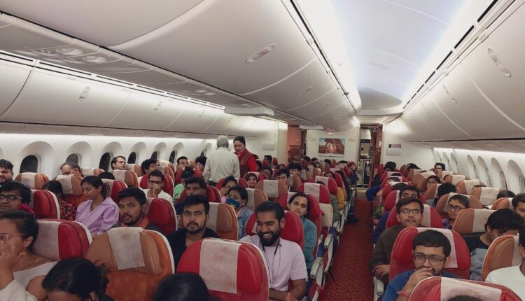 2nd flight under Operation Ajay, carrying 235 stranded Indian nationals from Israel landed at Indira Gandhi International Airport in New Delhi.
