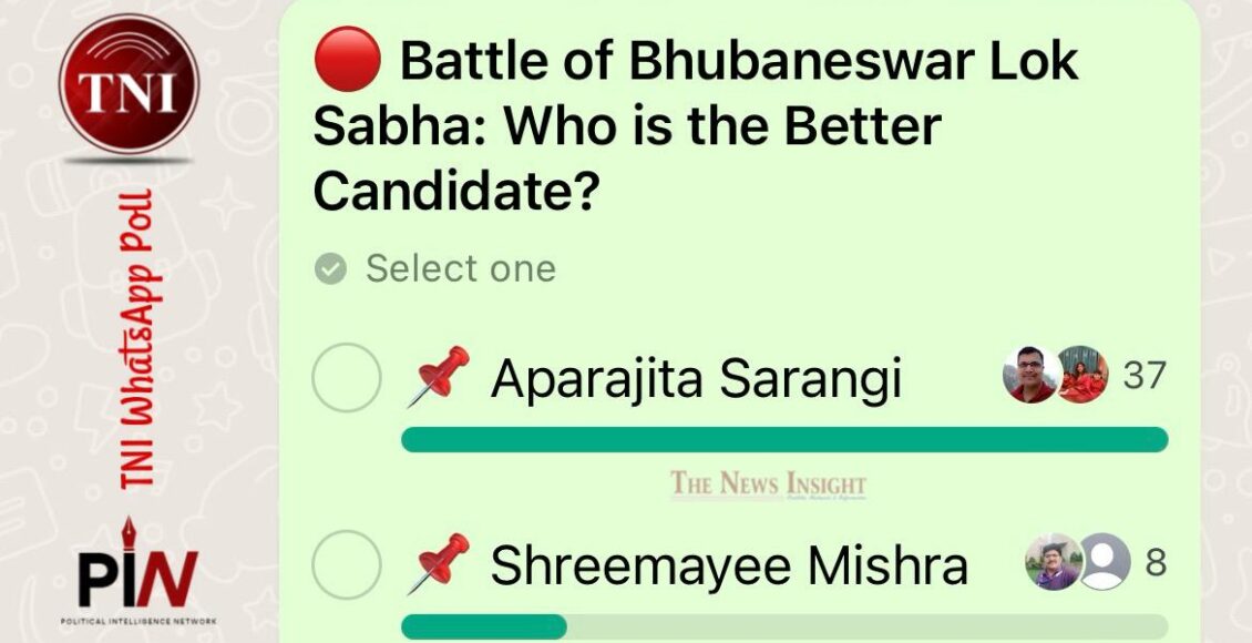 TNI WhatsApp Poll: Debate on better Lok Sabha Candidate for Bhubaneswar