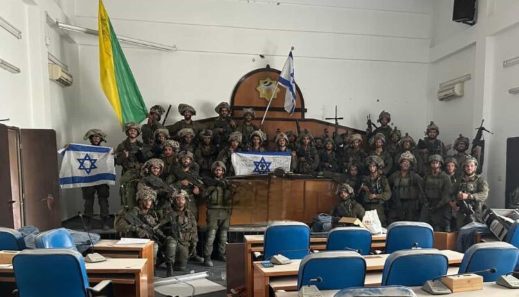 Hamas organisation has lost control in Gaza. The Israel Defence Forces (IDF) captures Hamas parliament building in Gaza.