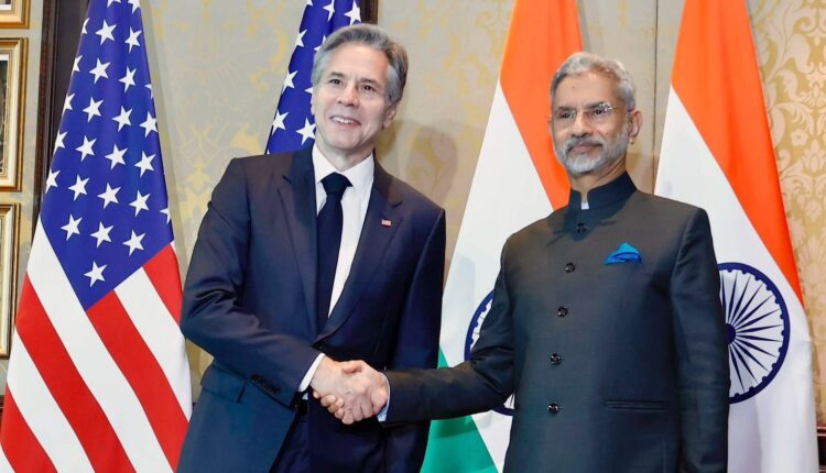 External Affairs Minister S Jaishankar and US Secretary of State Antony Blinken hold talks ahead of '2+2' dialogue.