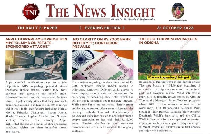 TNI Daily E-paper – October 31, 2023