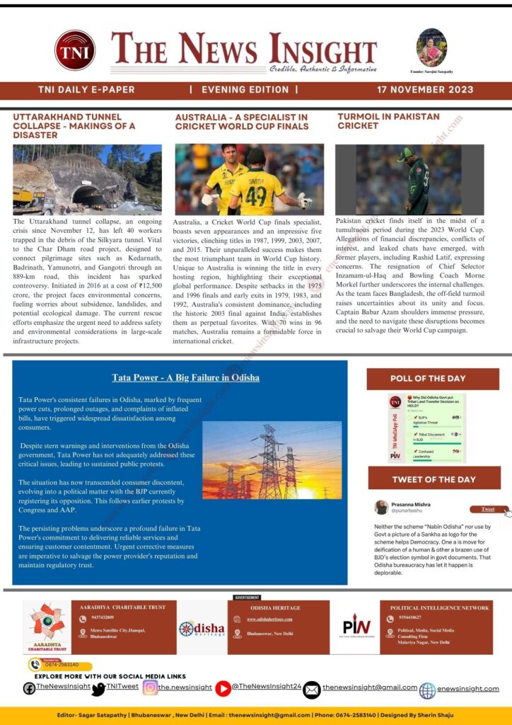TNI Daily Epaper – November 17, 2023 