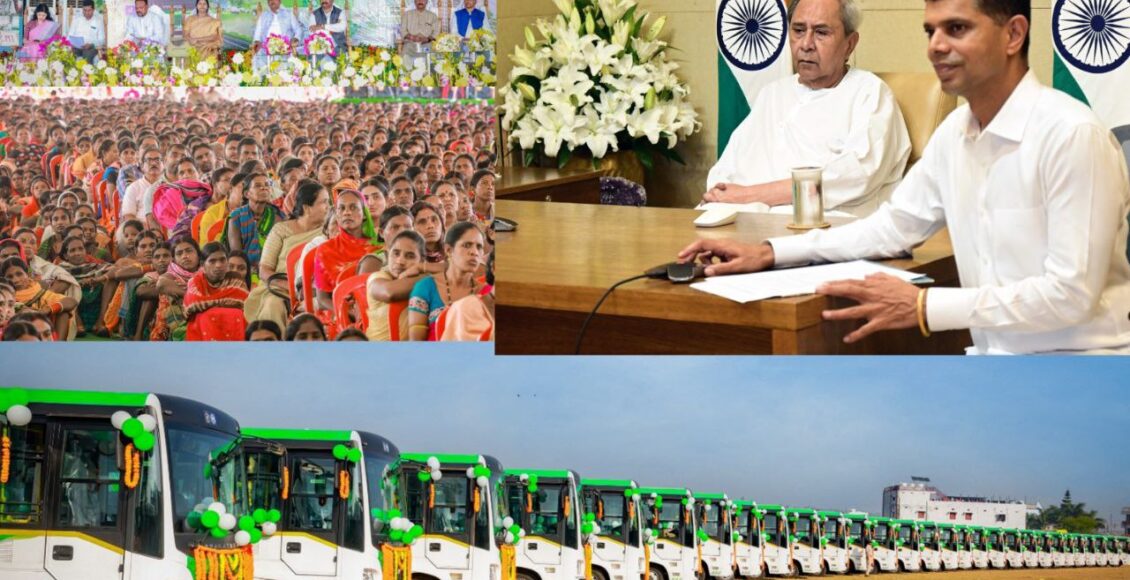 Odisha Chief Minister Naveen Patnaik launched the LAccMi Bus Scheme in Nabarangpur district. 44 buses will connect all 44 panchayats with the 10 blocks in the district.