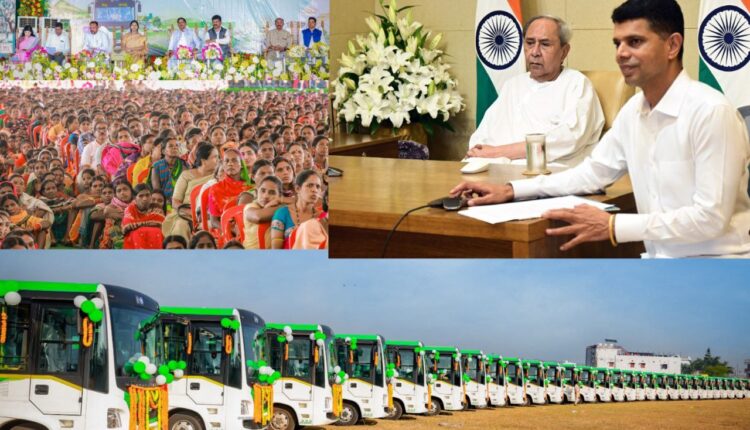 Odisha Chief Minister Naveen Patnaik launched the LAccMi Bus Scheme in Nabarangpur district. 44 buses will connect all 44 panchayats with the 10 blocks in the district.