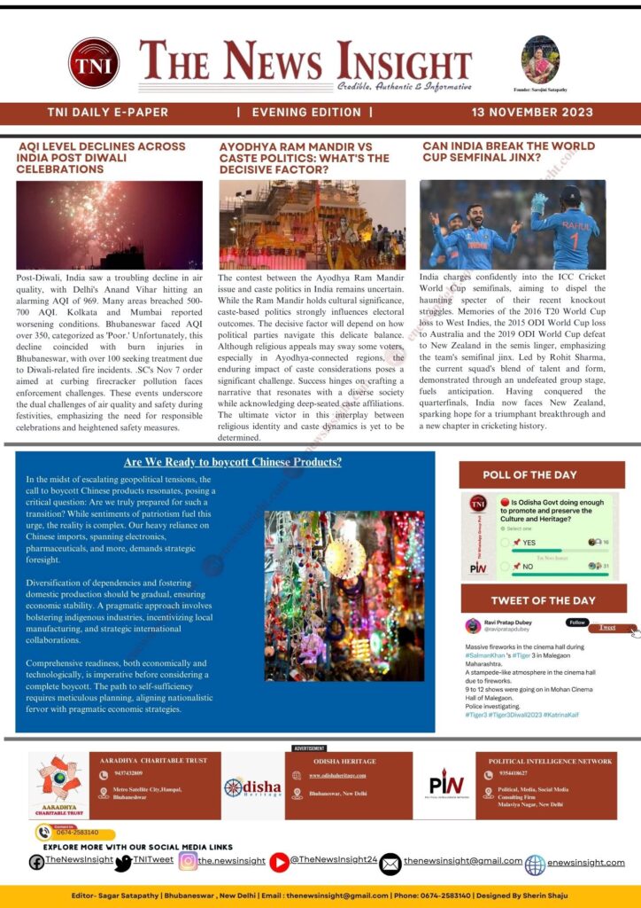 TNI Daily Epaper – November 13, 2023