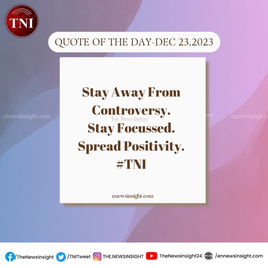 TNI Daily Quote – December 23, 2023