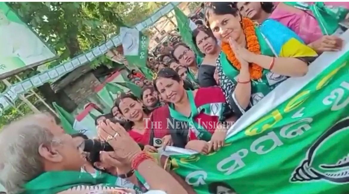 Ashok Panda announces Shreemayee Mishra as BJD’s Bhubaneswar Lok Sabha Candidate