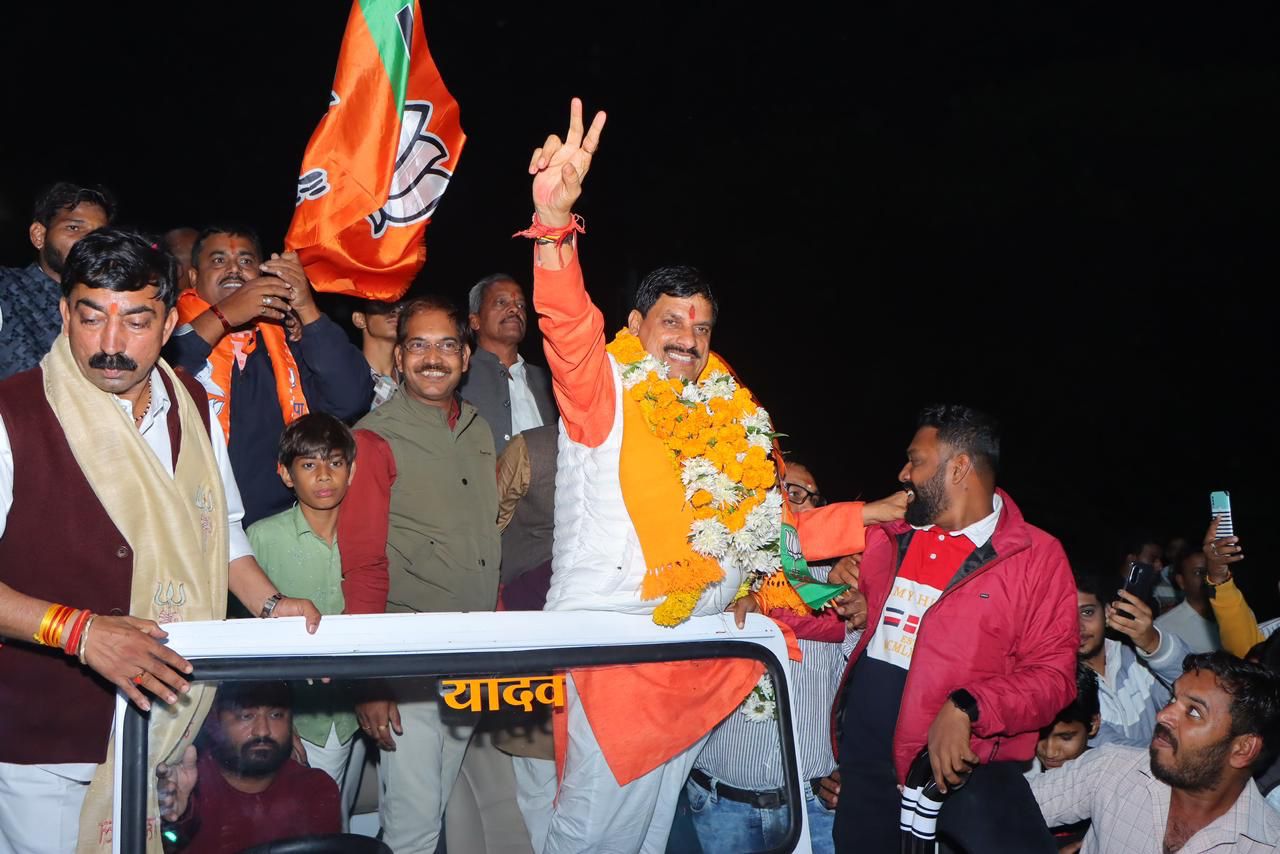 Bhartiya Janata Party has named Dr Mohan Yadav as the next Chief Minister of Madhya Pradesh followed by BJP's landslide victory in MP by winning 166 seats.