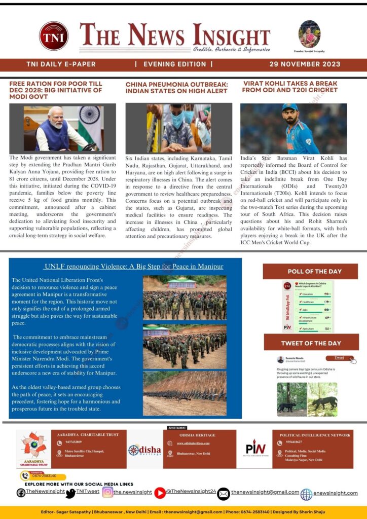TNI Daily Epaper – November 29, 2023