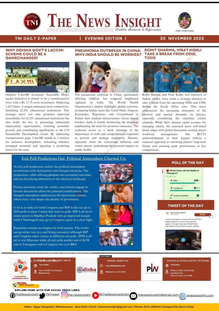 TNI Daily Epaper – November 30, 2023 