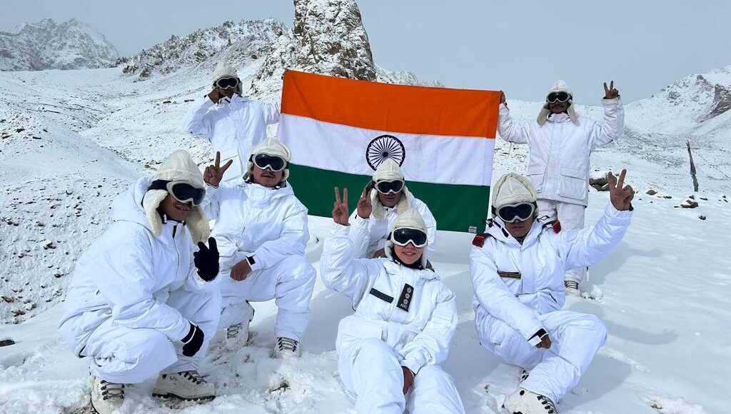 Captain Geetika Koul from the Snow Leopard Brigade becomes the first Woman Medical officer of the Indian Army to be deployed at Siachen.