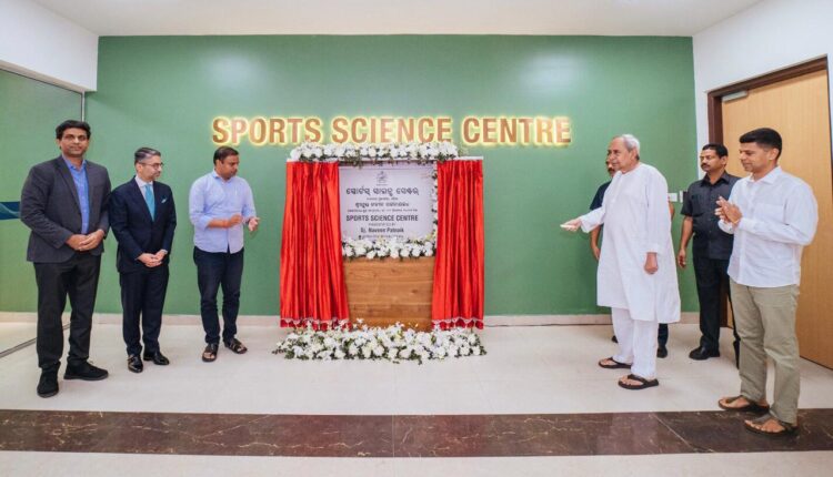 Odisha CM Naveen Patnaik inaugurated India's largest Sports Science Centre at the Kalinga Stadium in Bhubaneswar.