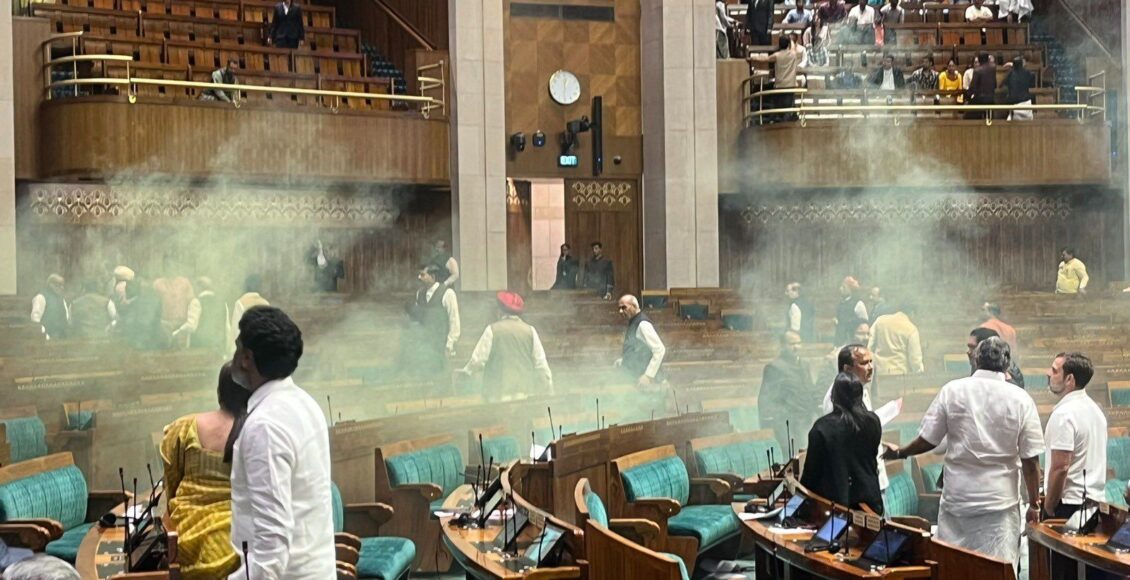 Major security breach inside Lok Sabha on Parliament Attack’s Anniversary