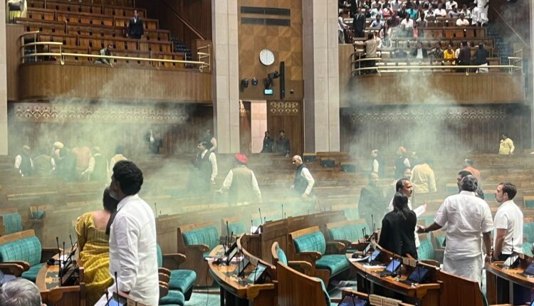 Major security breach inside Lok Sabha on Parliament Attack's Anniversary