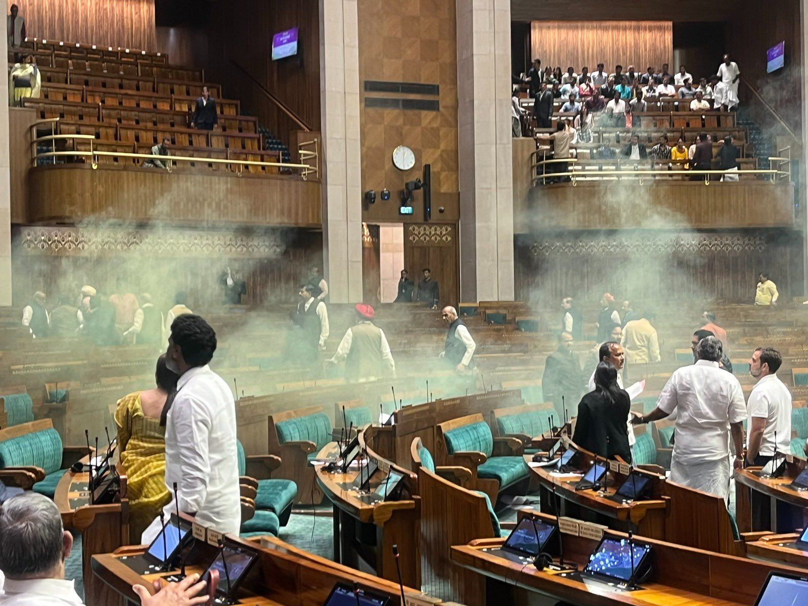 Major security breach inside Lok Sabha on Parliament Attack's Anniversary