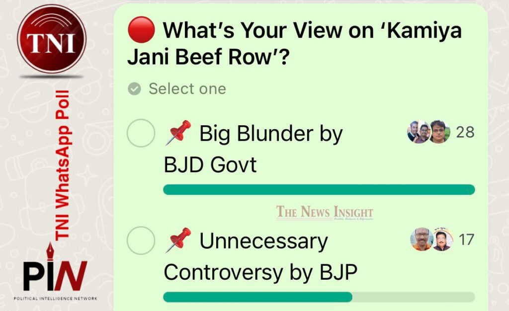 TNI WhatsApp Poll on Kamiya Jani Beef Row